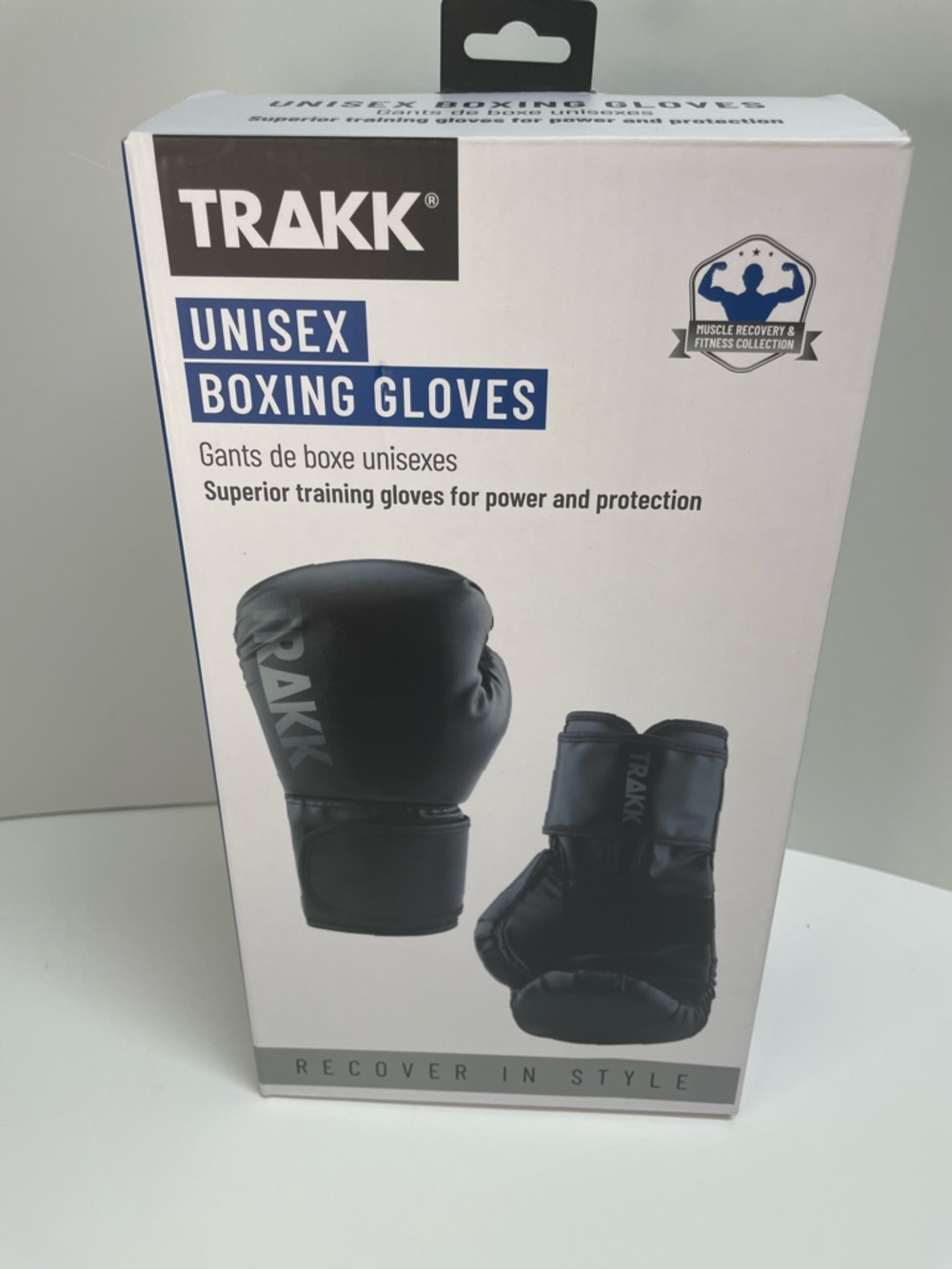 Unisex Boxing Gloves – Black. Trakk